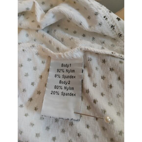 GG Blue Luxe Sport Long Sleeve Mock Neck Quarter Zip Vented Mesh Shirt Large - Picture 9 of 12